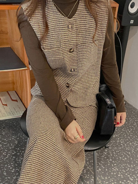 VERILADY | Cài đặt áo vest & váy retro