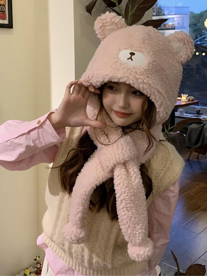 VERILADY | Khăn trùm đầu dễ thương của Kuma-chan