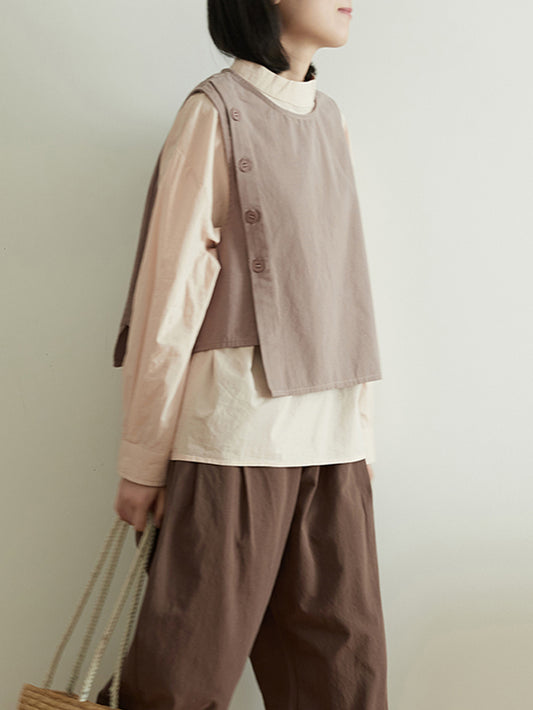 VERILADY | Cài đặt 2 mảnh áo vest và áo sơ mi thông thường