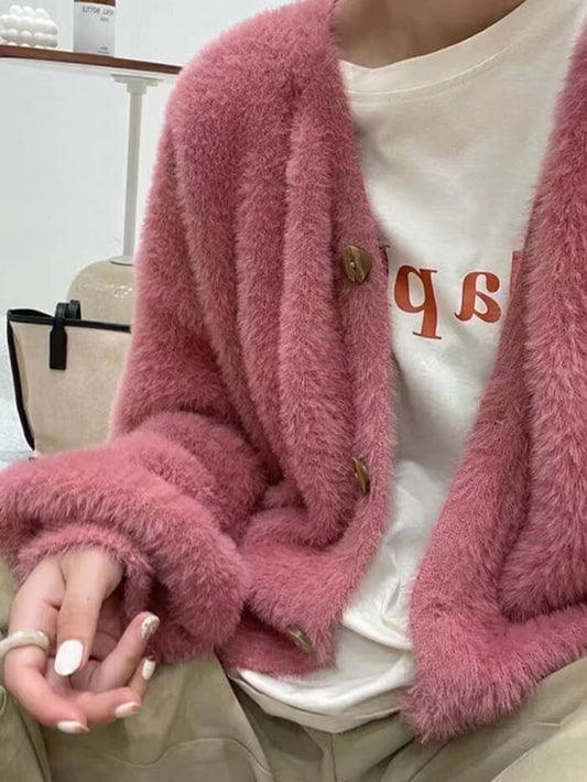 XÁC MINH | CARDIGAN SHAGY KNIT