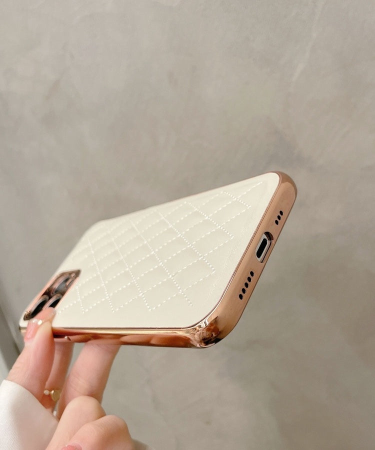 シンプルキルティングスマホケース 9