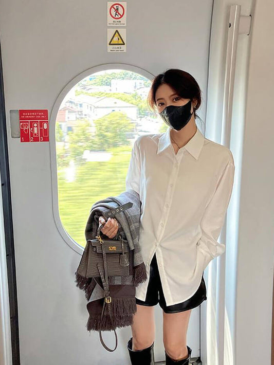 VERILADY | Áo sơ mi giản dị giảm béo