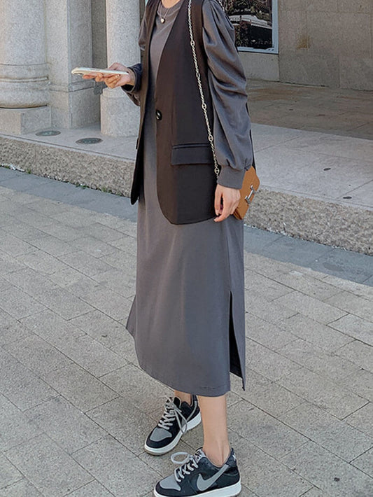 VERILADY | Cài đặt trang phục vest & váy đan