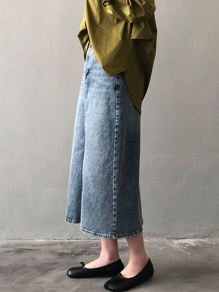 VERILADY | Váy denim xẻ trước