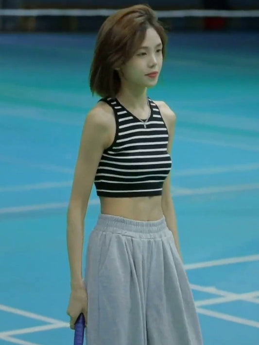 VERILADY | Áo ba lỗ kẻ sọc dễ thương cho người lớn