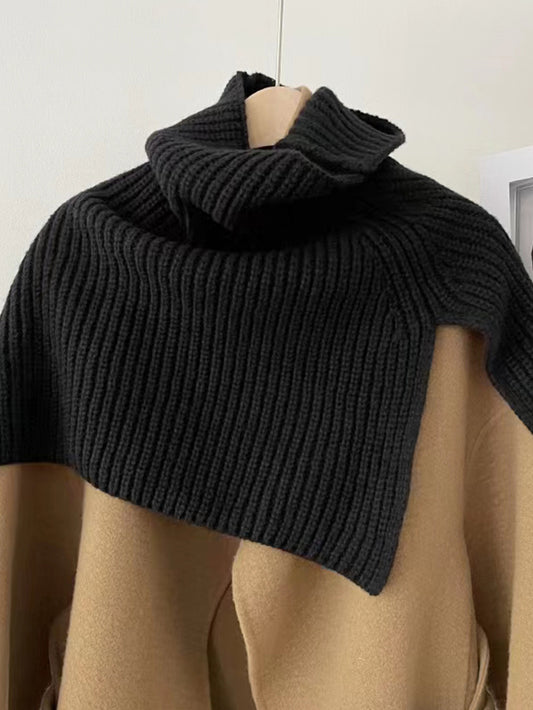 XÁC MINH | PONCHO ĐAN VẢI CỔ RÙA