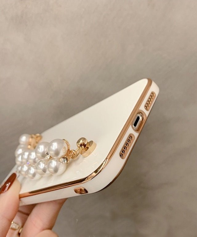 ゴールドエコパールスマホケース - jemiremi