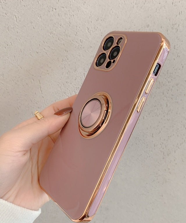 リング一体型ソフトラバースマホケース - jemiremi