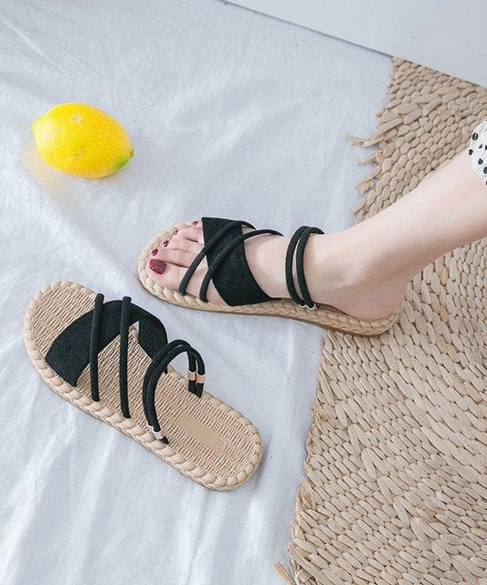 フラットカジュアルサンダル - jemiremi