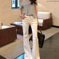 VERILADY |美脚見えハイウエスト白デニムパンツ