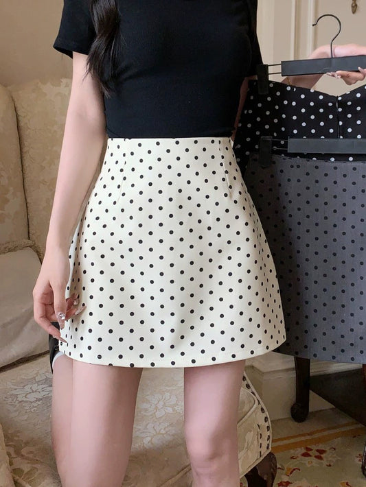 VERILADY |ドット柄ミニスカート