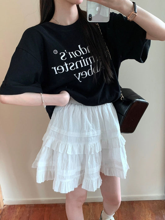 VERILADY |ボリュームフレアミニスカート