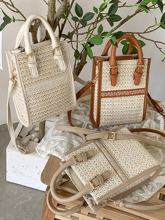 VERILADY | 異素材2wayかごバッグ