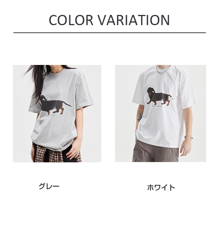 VERILADY |接触冷感　ユニセックスプリントオーバーサイズTシャツ