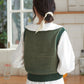 VERILADY | Áo vest dệt kim phối màu áo cổ điển