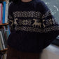 VERILADY | クリスマスパターンゆったりセーター